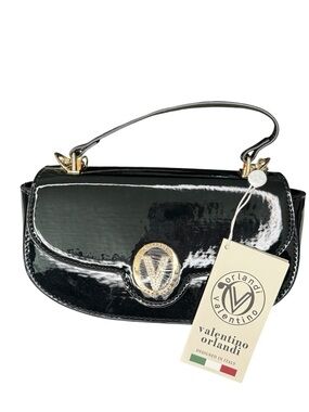 VALENTINO ORLANDI Patent Leather Top Handle/X-body Bag - NWT